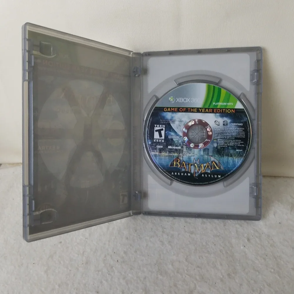 Batman Arkham Asylum Game of the Year Edition - Microsoft Xbox 360 Platinum Hits